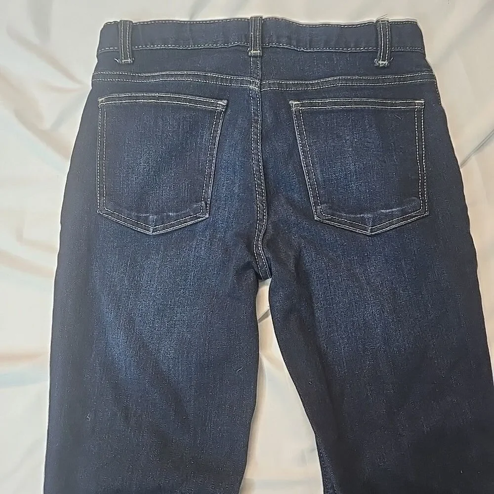 Slim Pants for Boys Wonder Nation Sz 16 Blue Jeans Adjustable Waistband Stretch